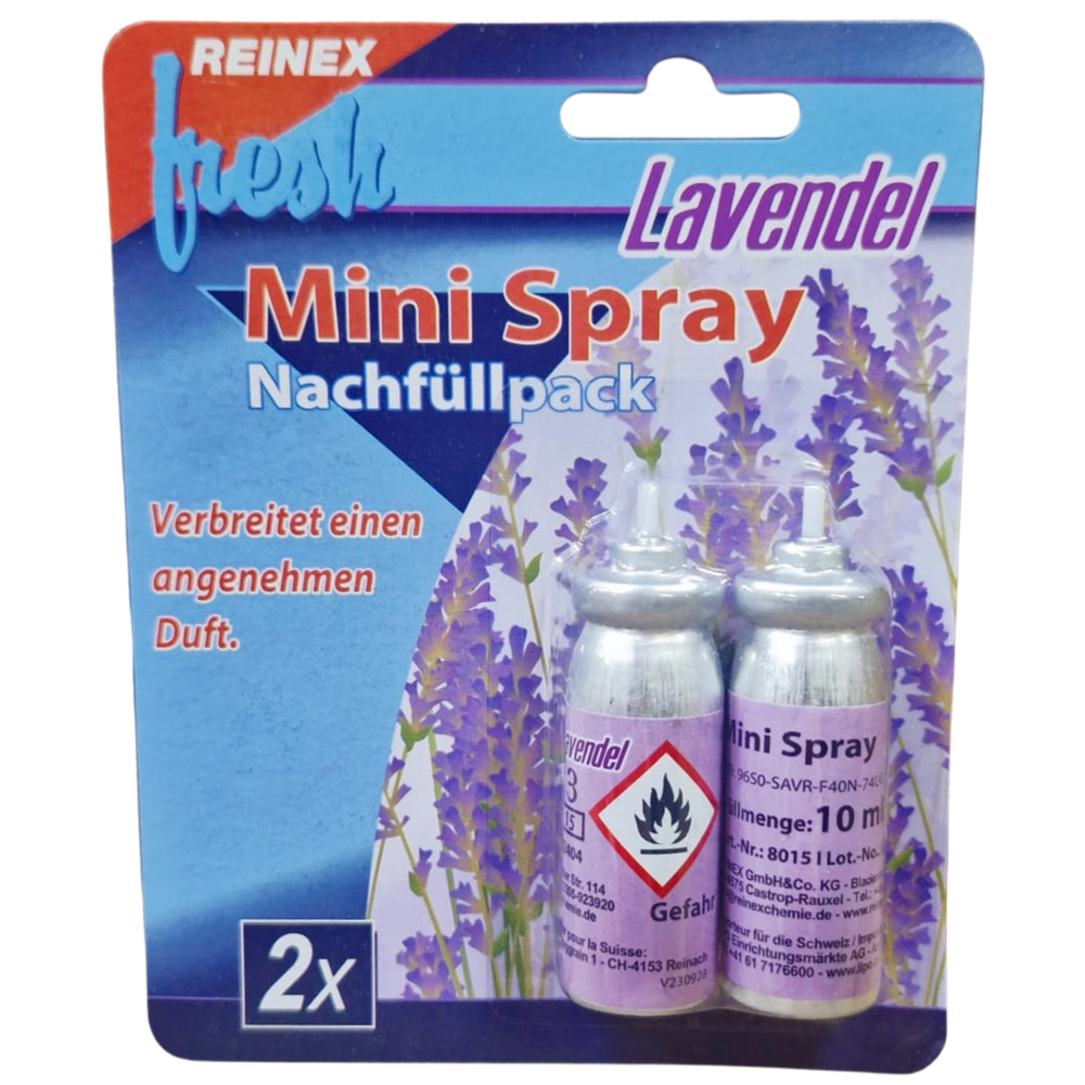 Mini Duft-Spray Nachf&uuml;llpack 2er Zitrone Lavendel Ocean Orange image number 1