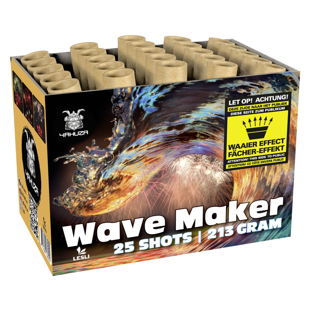 Wave Maker 25-Schuss Feuerwerksbatterie
