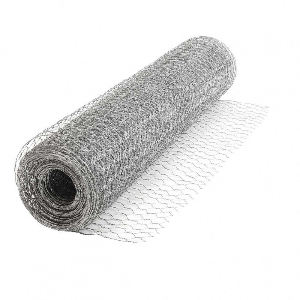 Sechseck-Geflecht 13 x 13 mm feuerverzinkt 0,5 x 10 m