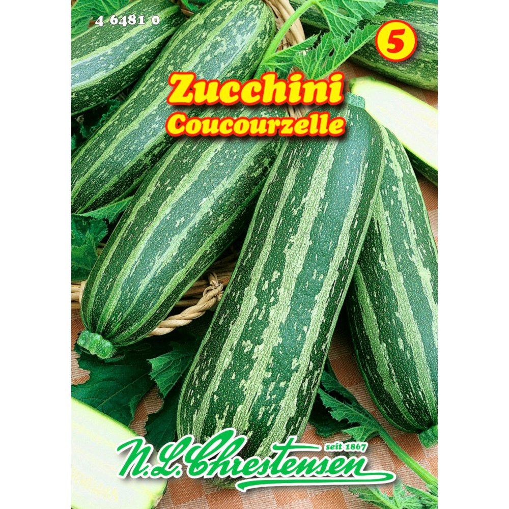 Saatgut Zucchini Coucourzelle ca. 10 Pflanzen image number 0