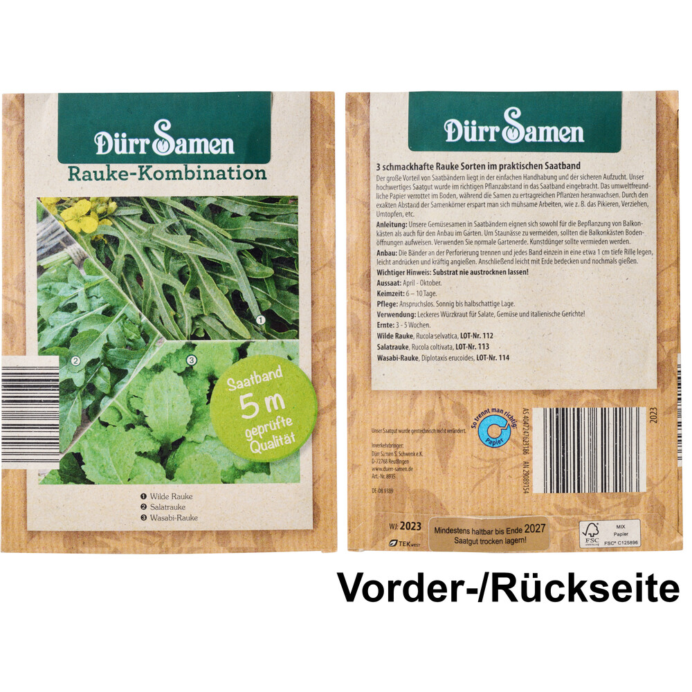 Saatband 3 St&uuml;ck / Saatscheiben 5 St&uuml;ck, sortiert image number 0