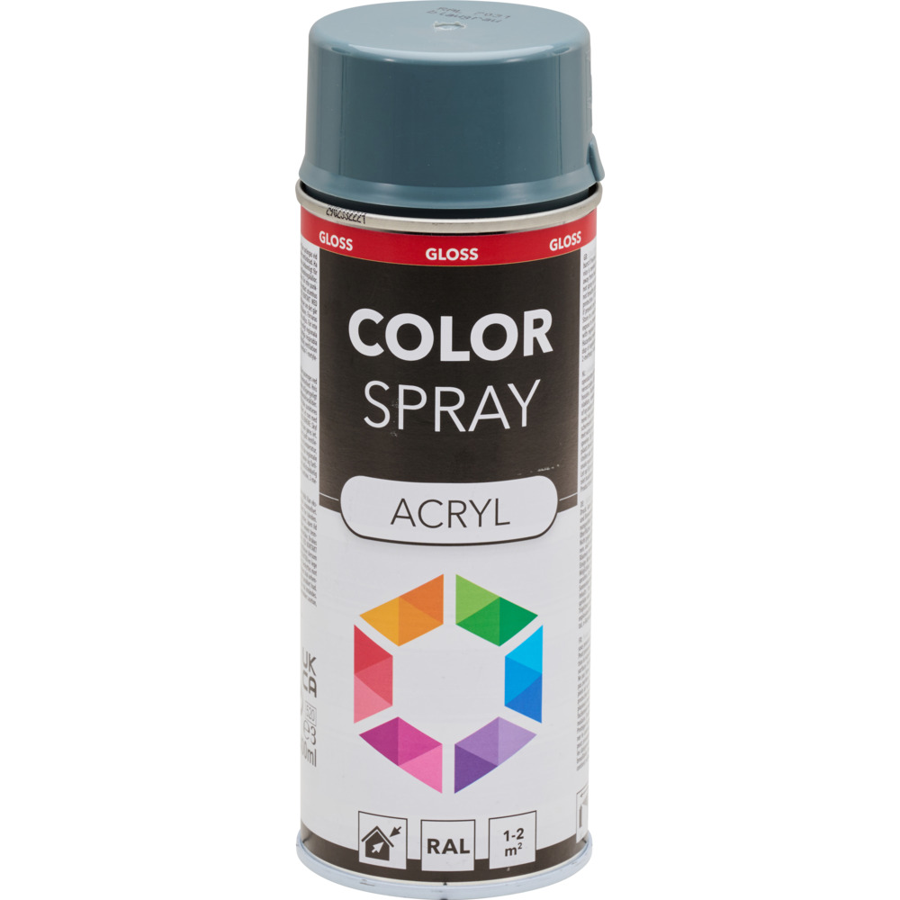 Lackspray glänzend 400 ml Acryl RAL 7031 blaugrau image number 1