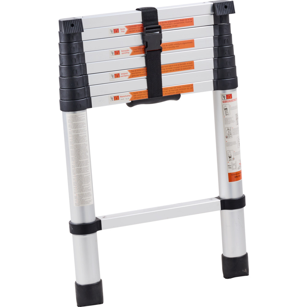 Teleskopleiter 2,6 m klappbar bis 125 kg image number 6