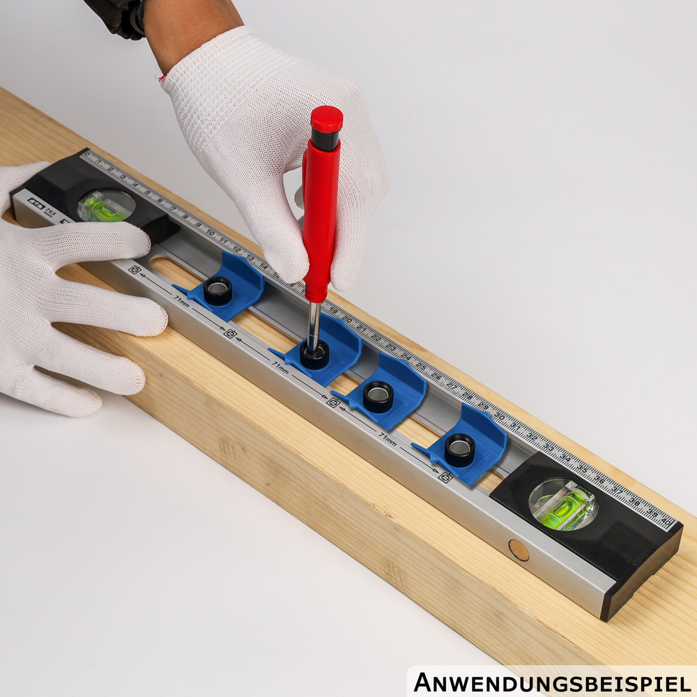 Elektriker-Wasserwaage 40cm in Metallausführung image number 1