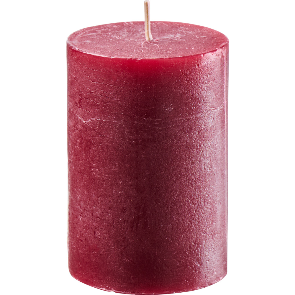 Müller Polar Stumpenkerze 100 x Ø 68 mm weinrot