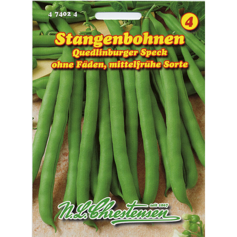 Saatgut Stangenbohne ca. 15 Stangen image number 0