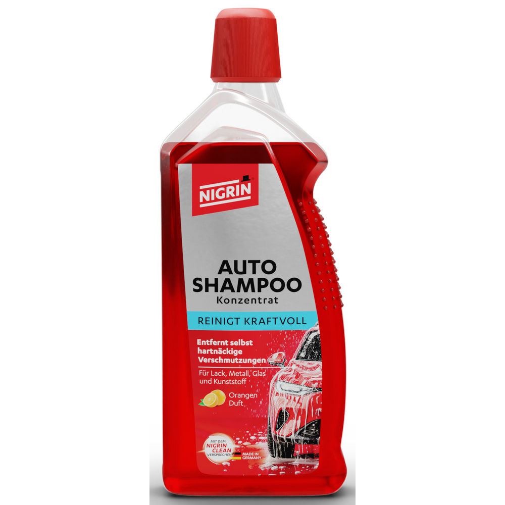 Nigrin Auto-Shampoo Konzentrat, 1 L, Orangenduft