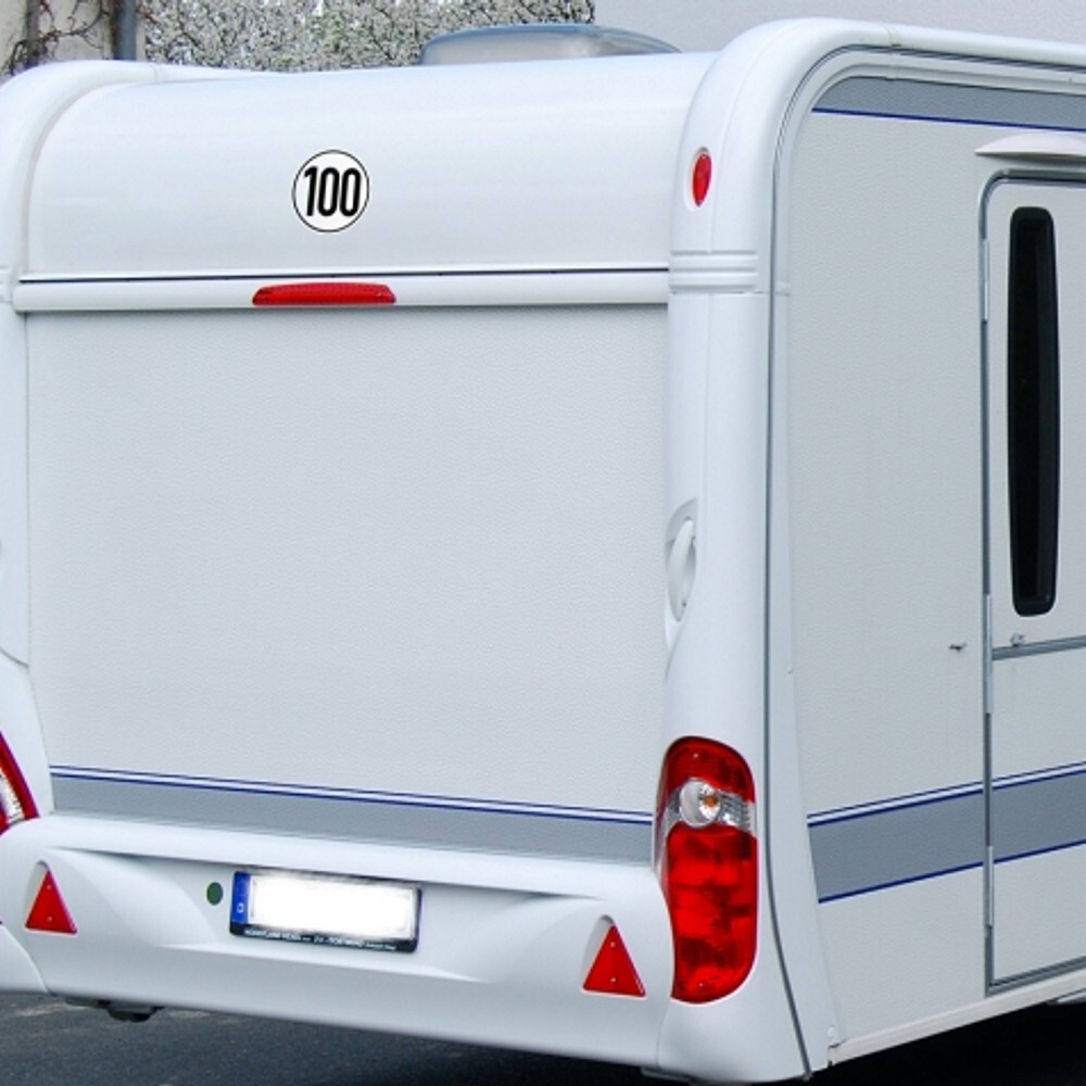 Tempoplakette 100 km/h image number 1