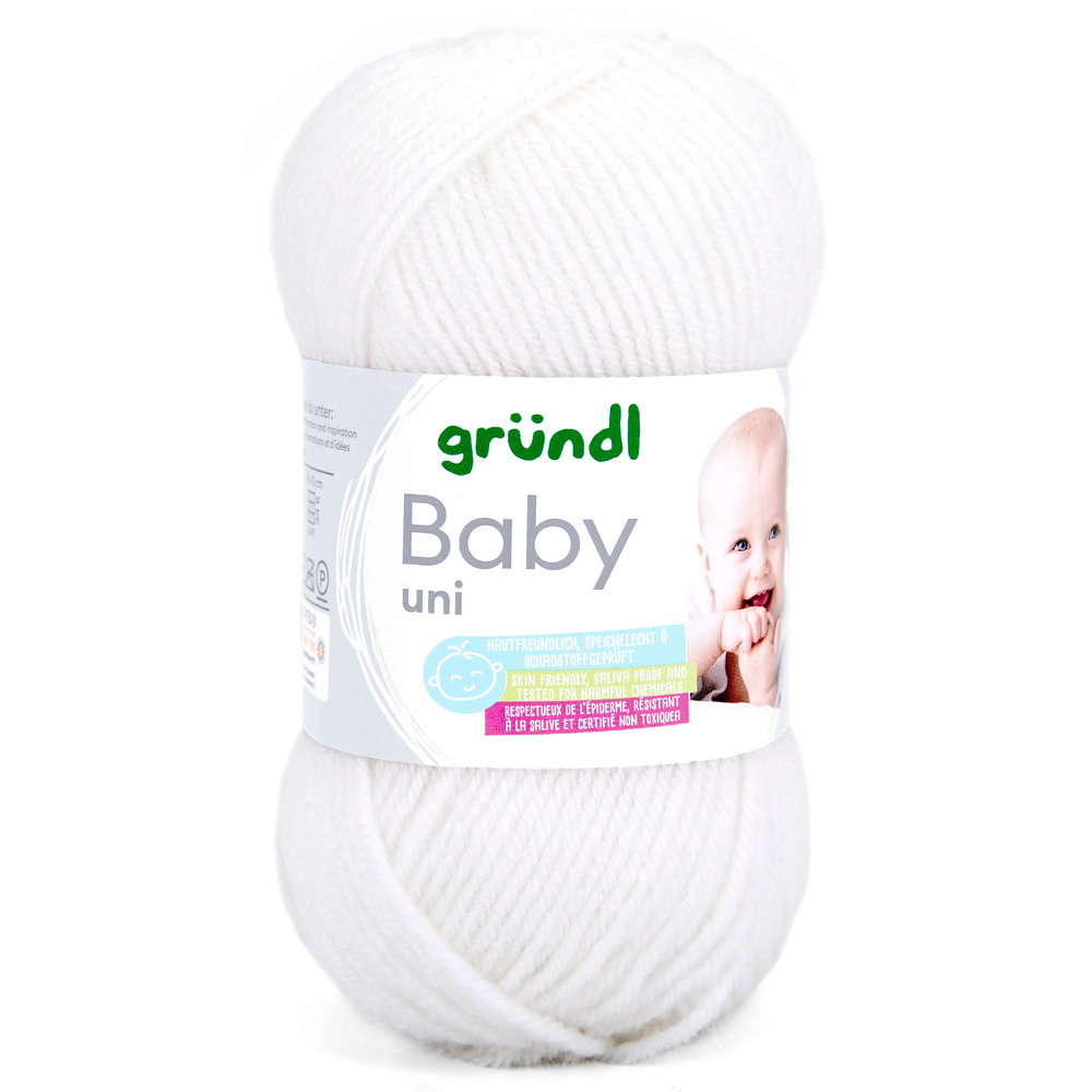 Baby Uni 50 g Weiß