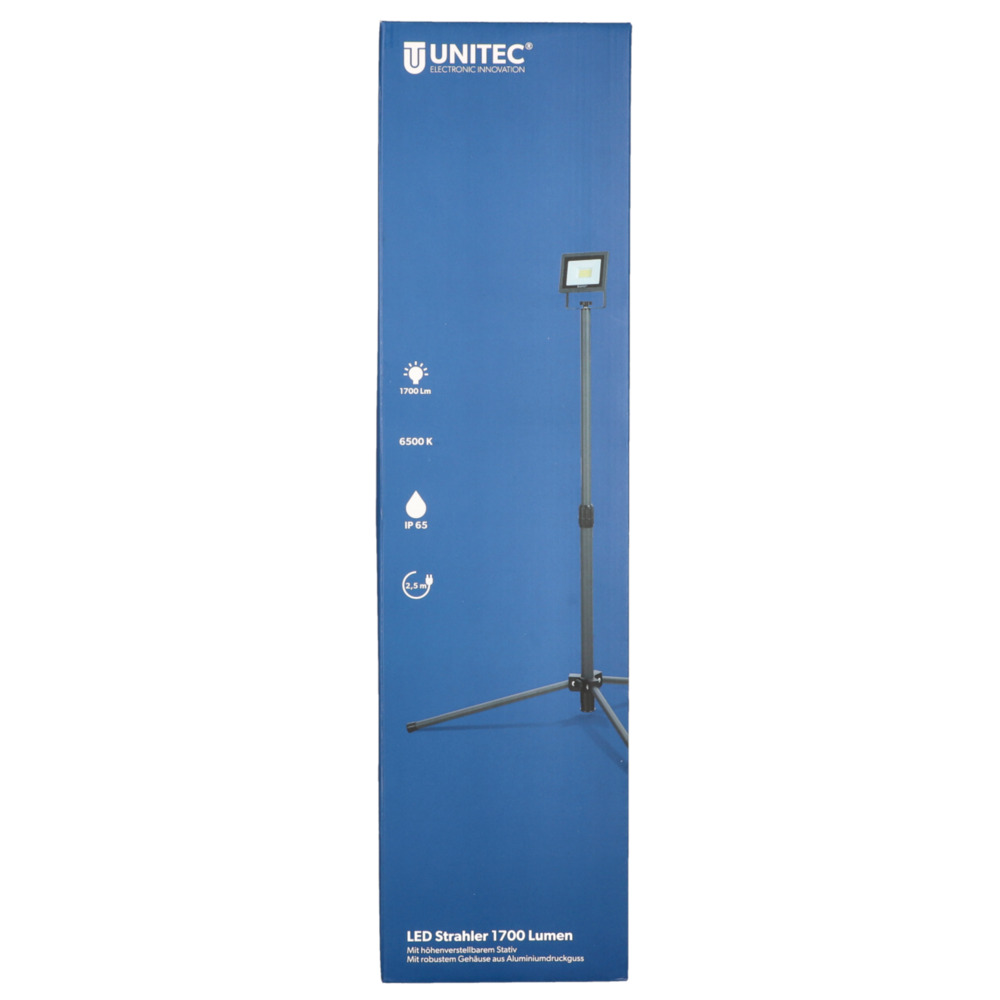 UNITEC® LED Strahler Stativ 14 Watt 1700lm Anthrazit image number 1