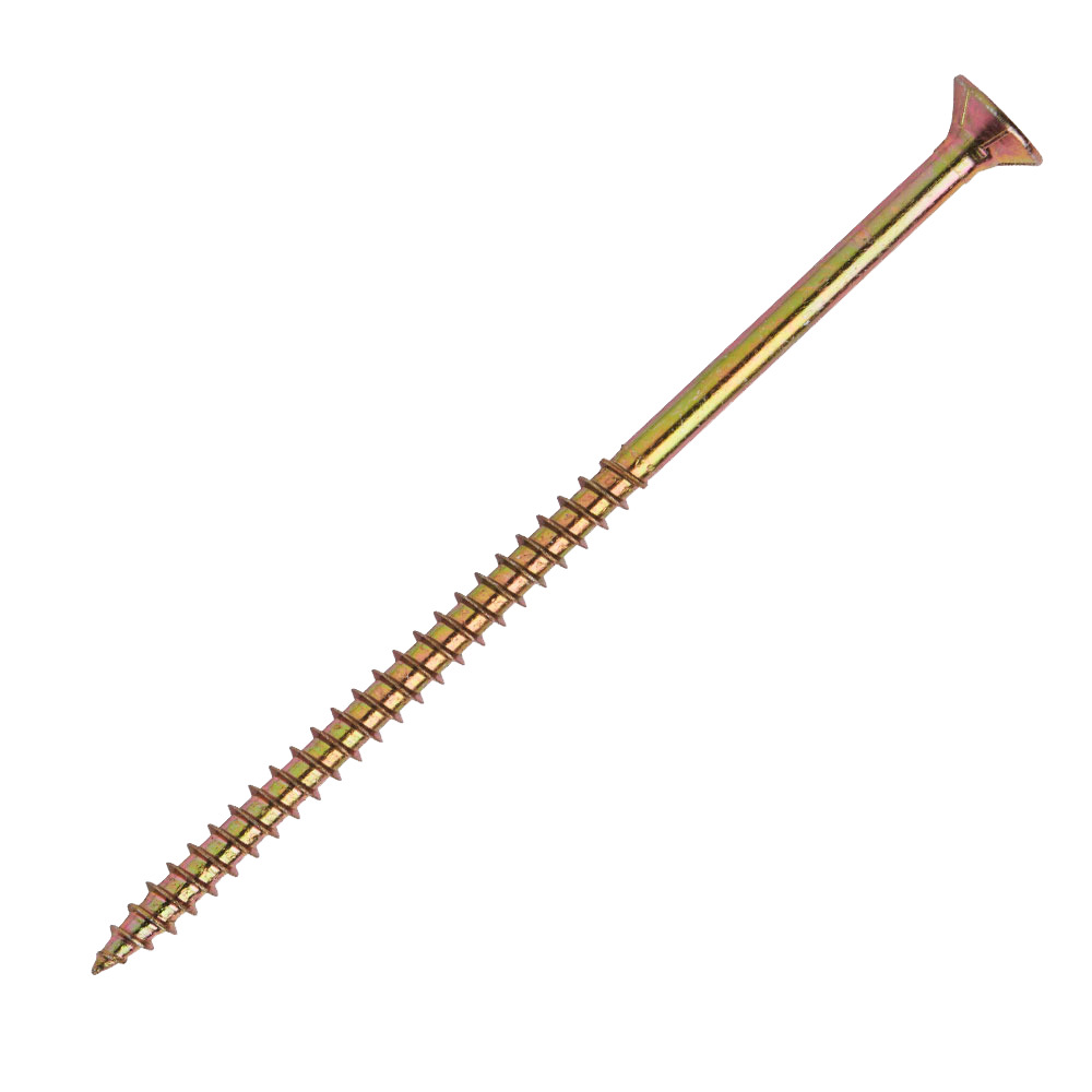 Spanplattenschraube 5,0 x 100 mm  PZ 1kg FISHBULL-Pack Senkkopf Teilgewinde Kreuzschlitz image number 1