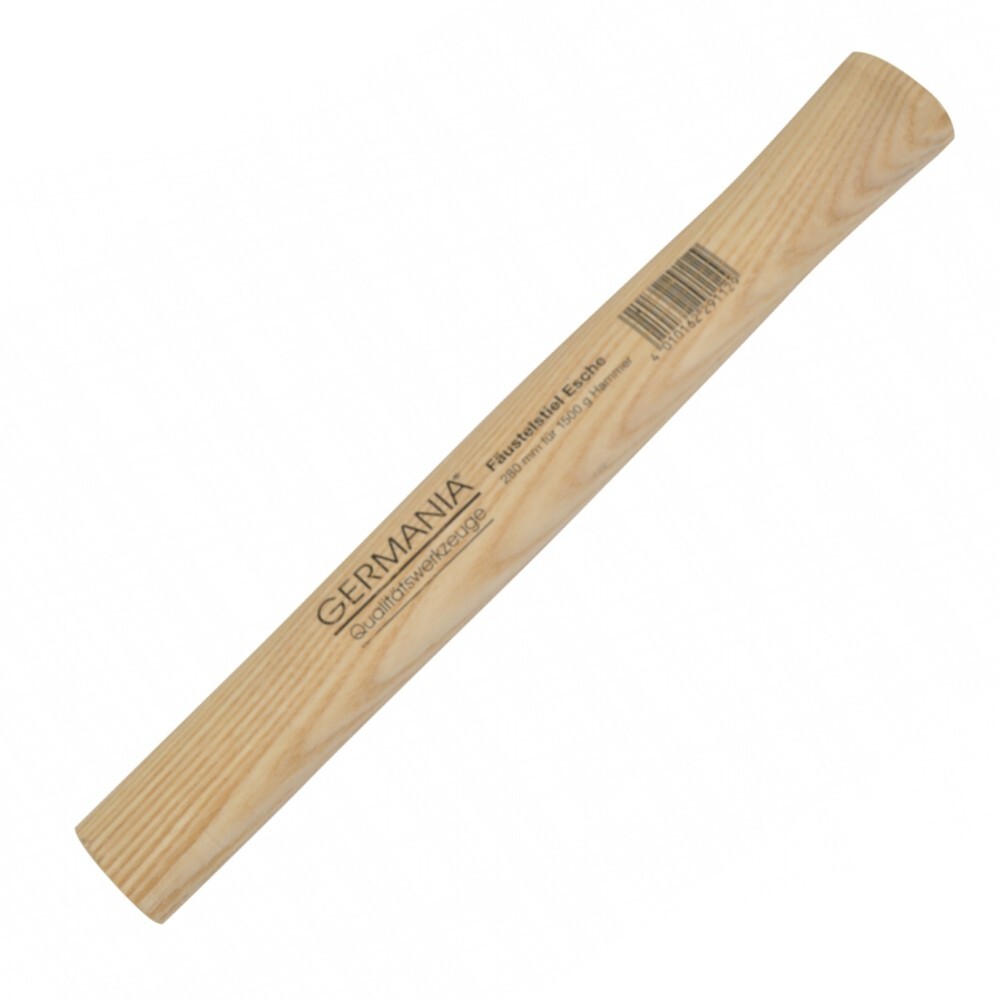 GERMANIA® Fäustelstiel 28 cm aus Eschenholz für 1500 g Hammerköpfe