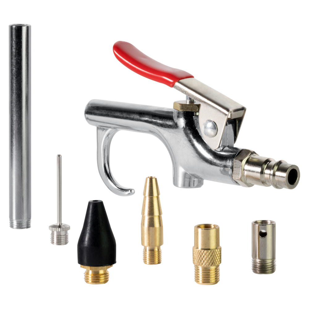 Güde® Druckluft-Ausblaspistolen-Set 7-teilig bis max. 8 bar