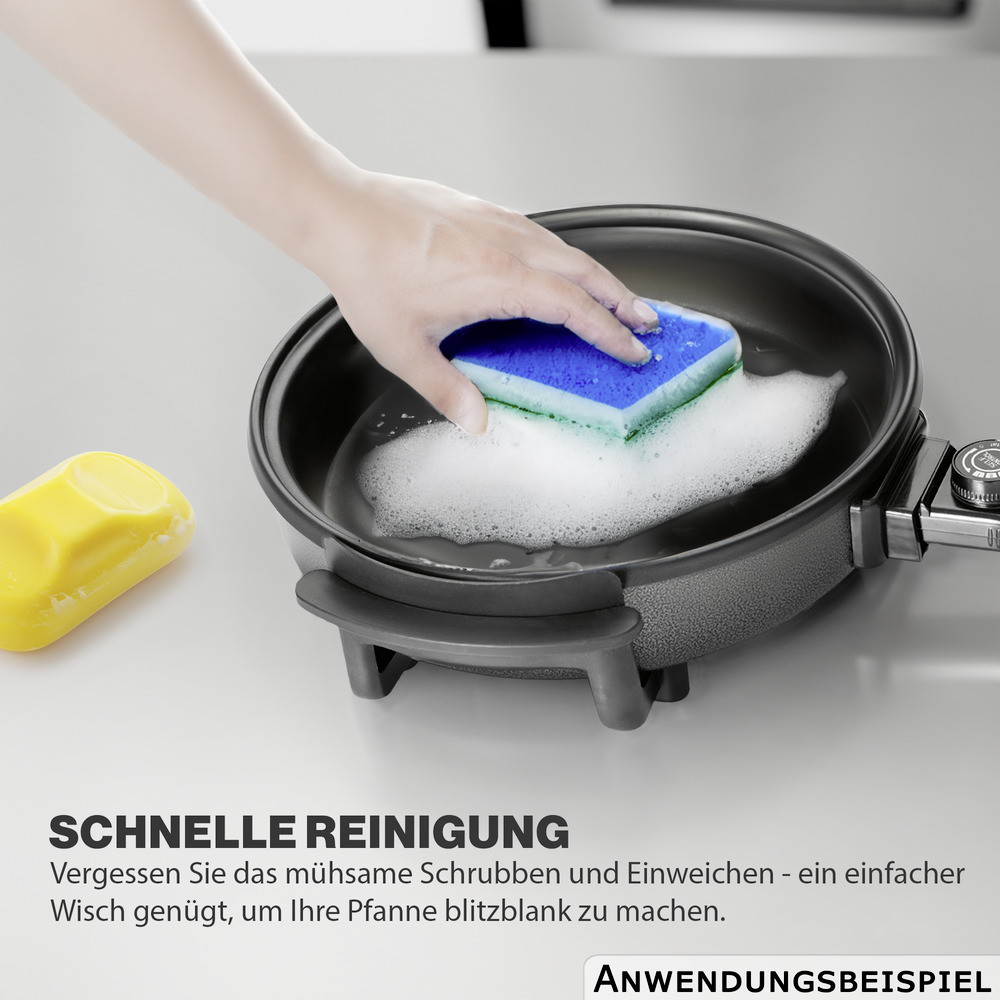 CLATRONIC® Pizza-Partypfanne 1500 Watt Ø 36 cm image number 4