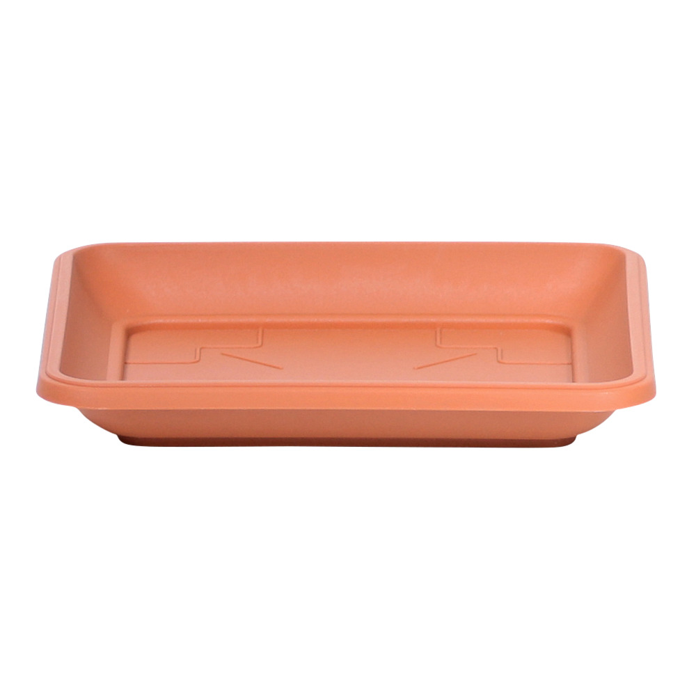 Prosperplast Untersetzer Terra eckig 34 x 34 cm in Terracotta