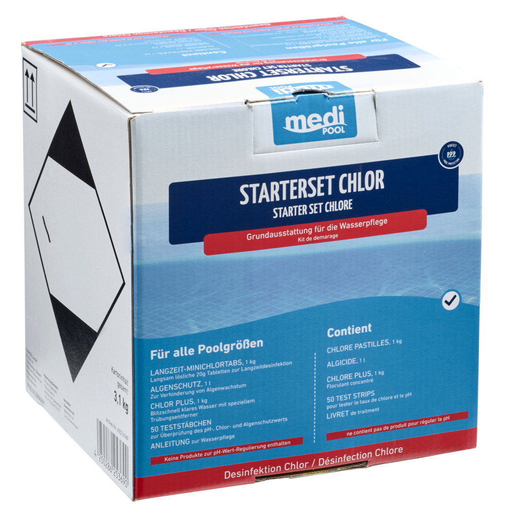 Starterpaket 4-teilig auf Chlorbasis image number 2