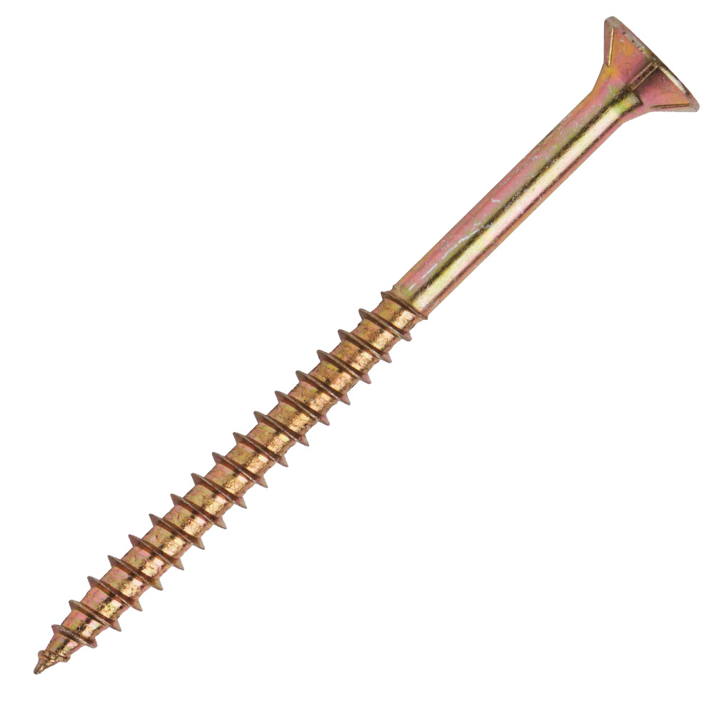 Spanplattenschraube 6x80 mm PZ 1kg FISHBULL-Pack Senkkopf Teilgewinde Kreuzschlitz image number 1