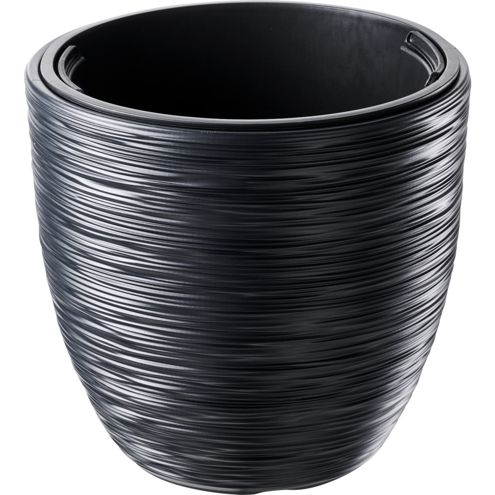 Prosperplast Pflanztopf Furu ca. &Oslash; 30 cm anthrazit