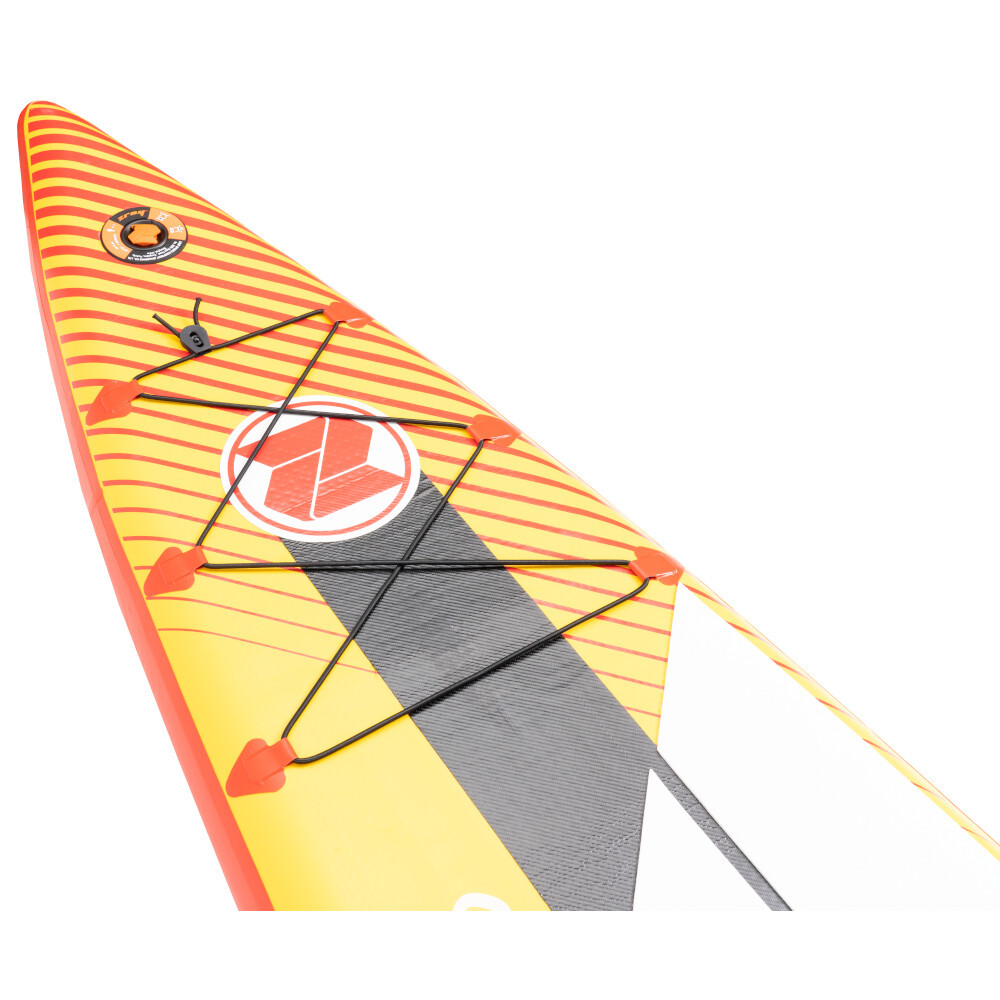 Stand-up-Paddleboard-Set Carbon in Orange mit Zubehör image number 4