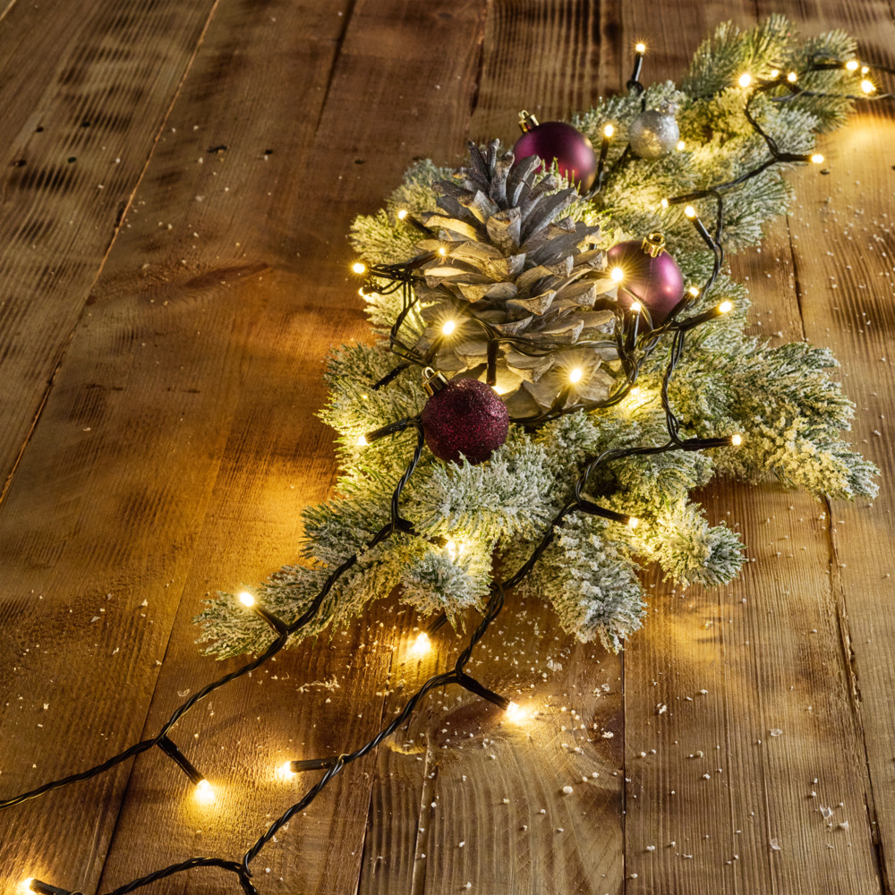 LED-Lichterkette 36 m 480 LEDs, 8 Lichtmodi und Timer image number 2