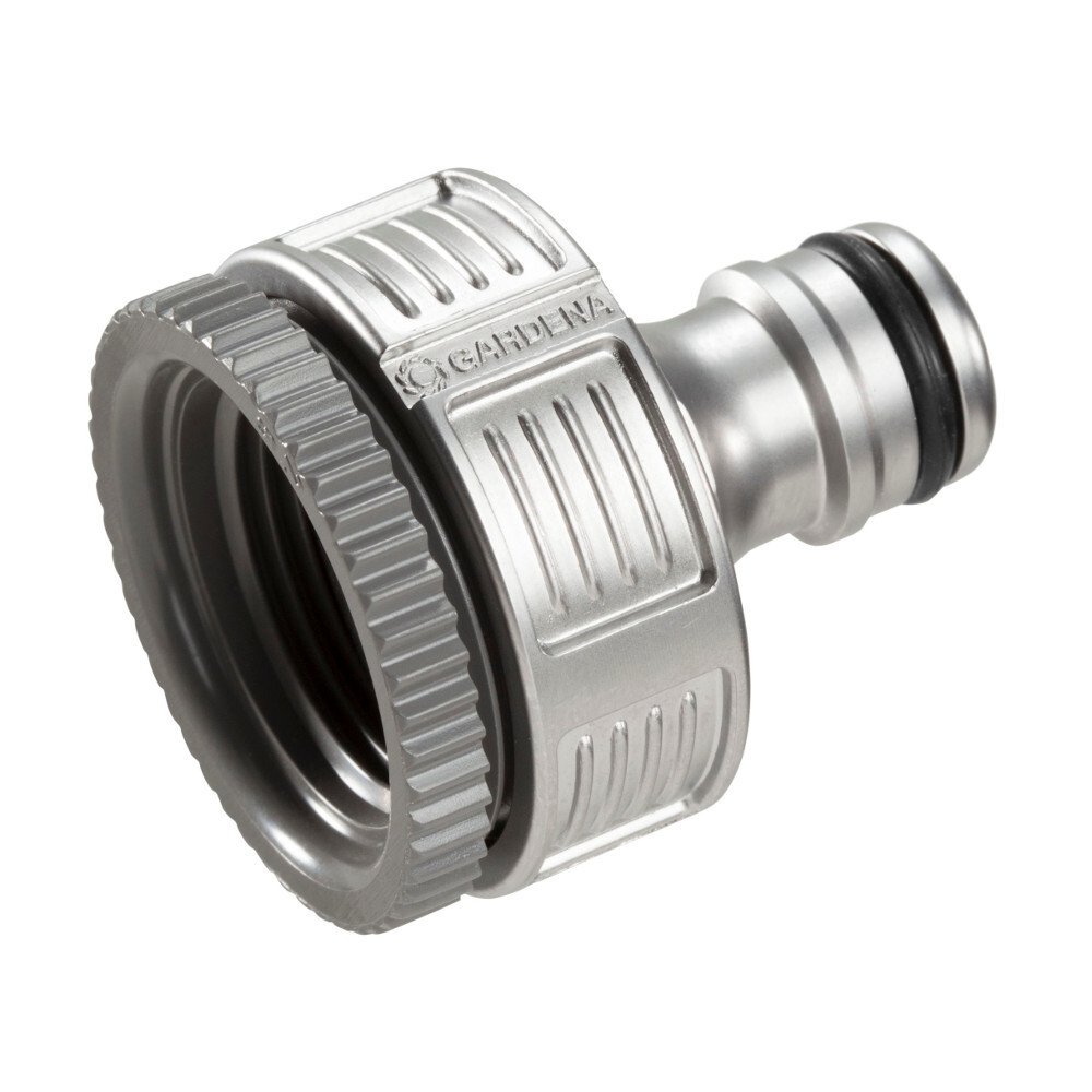 Gardena Premium Hahnverbinder G1" 33,3 mm aus Metall