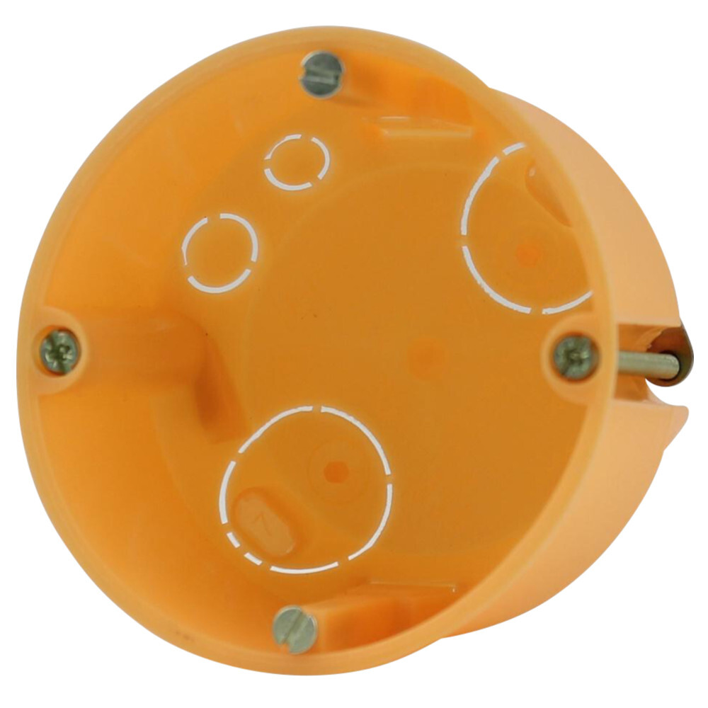 Hohlwanddose Ø 68 x 61 mm, orange