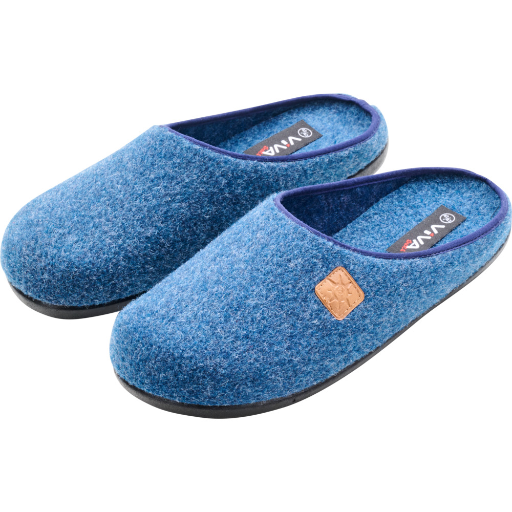 Filzpantoletten für Damen und Herren Größe 36-45 image number 1