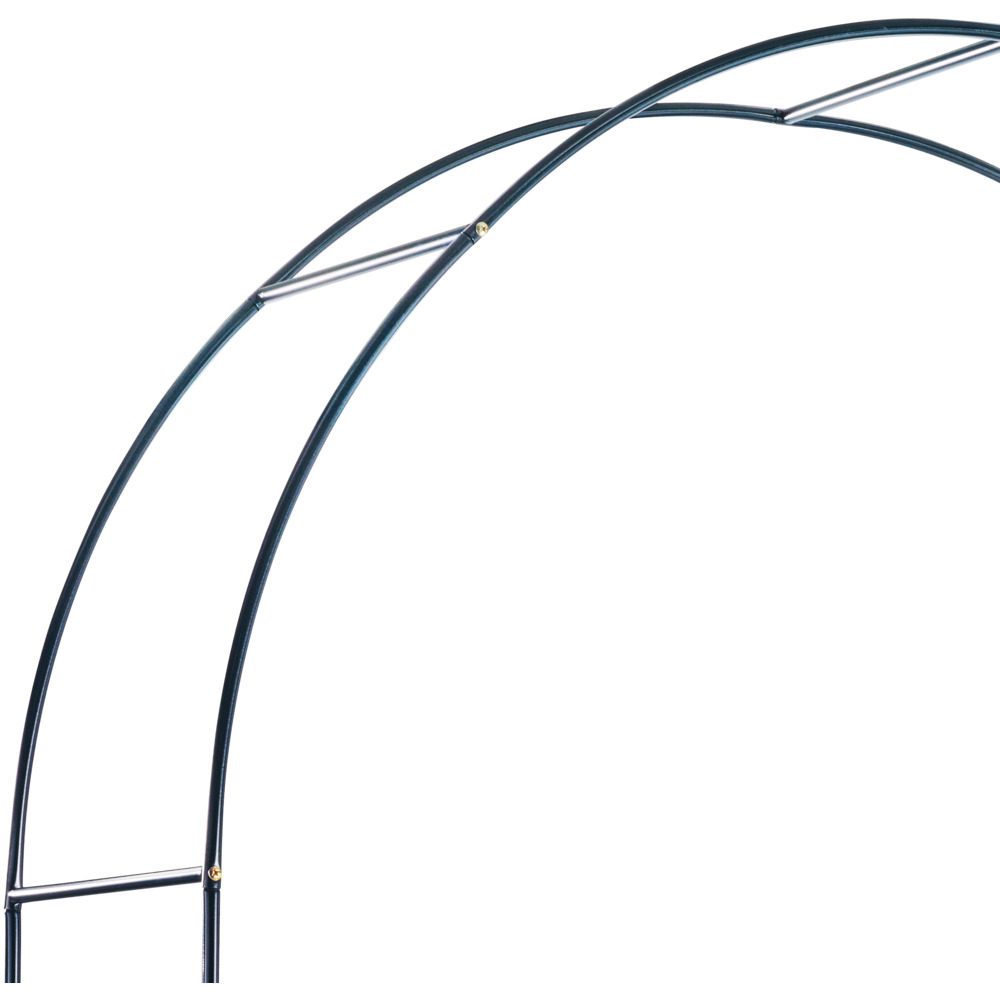 Rosenbogen 240x140x36 cm aus Metall image number 1