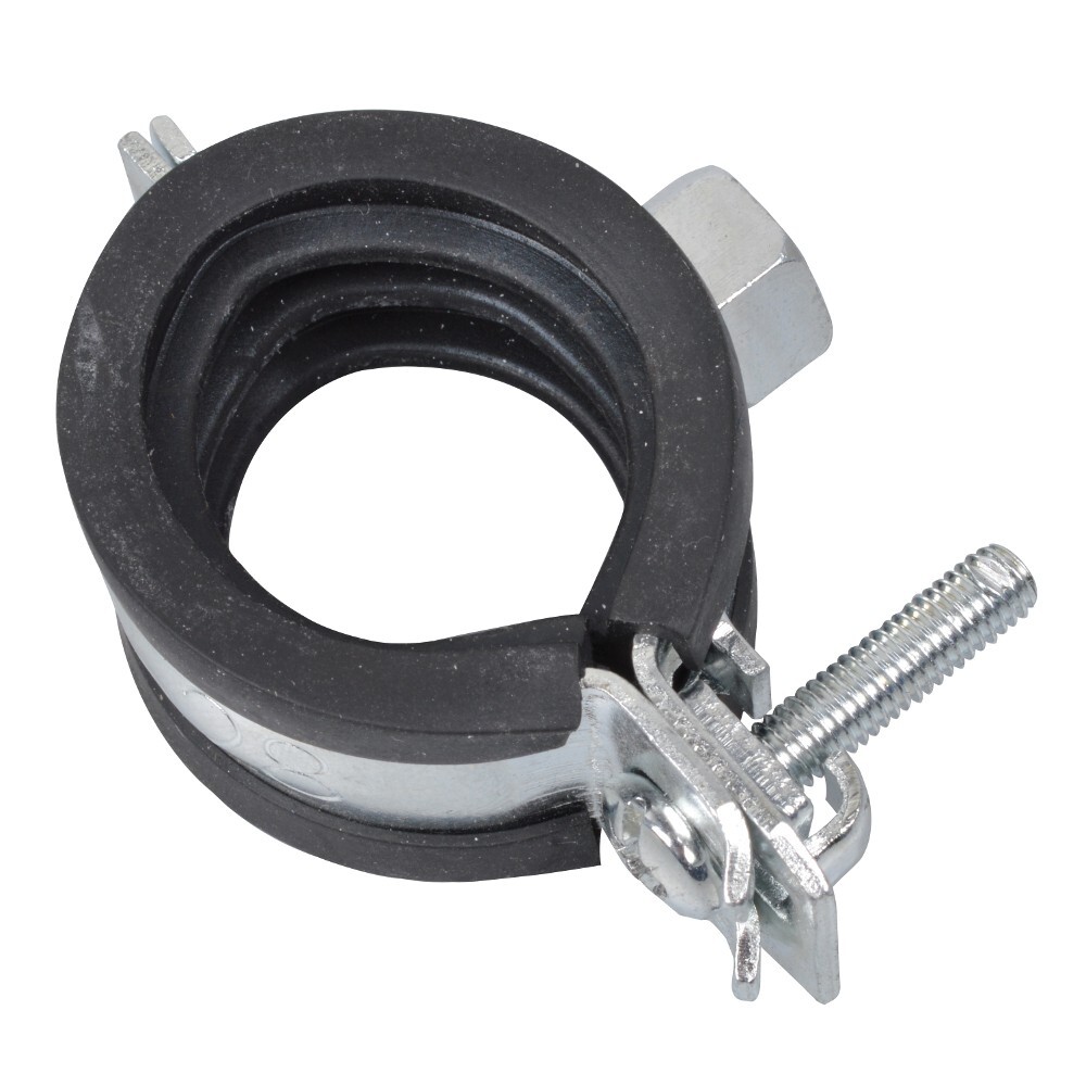 Schraubrohrschelle 26-28 mm für ¾'' Rohre mit M8-Montagemutter