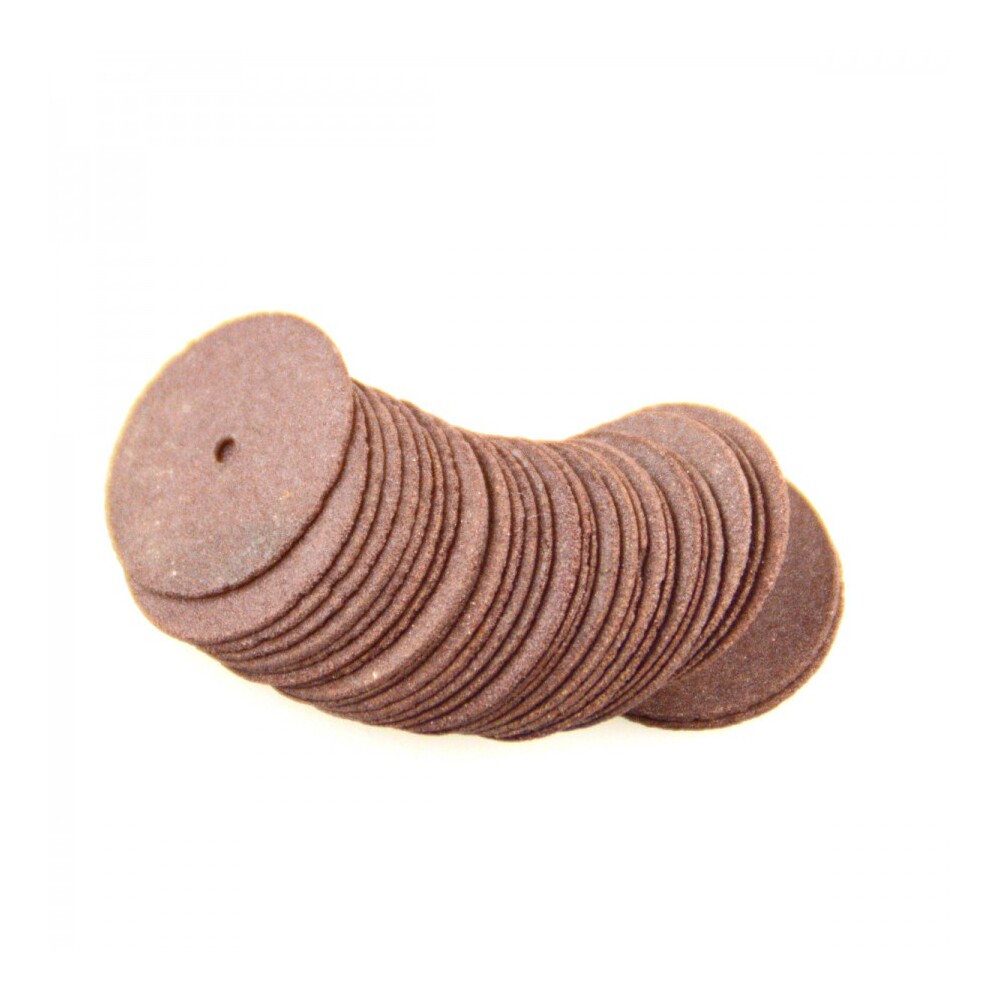 Trennscheiben Set 30tlg Ø24x0,65mm Fiberglas Metall Holz Keramik Schleifscheiben image number 1