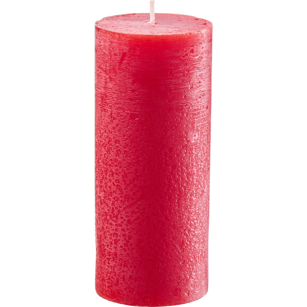 Müller Polar Stumpenkerze 160 x Ø 68 mm rot