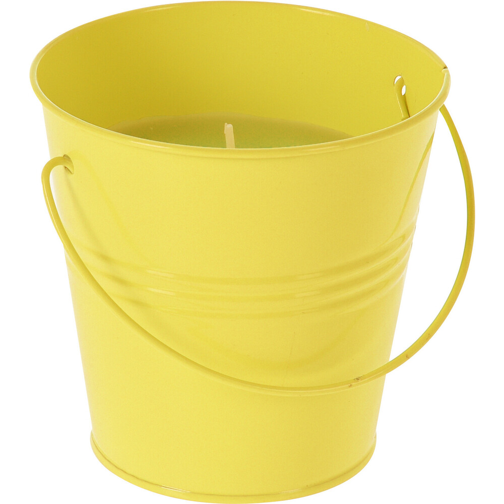 Citronellakerze im Eimer &Oslash; 10 x 10 cm, sortiert image number 3