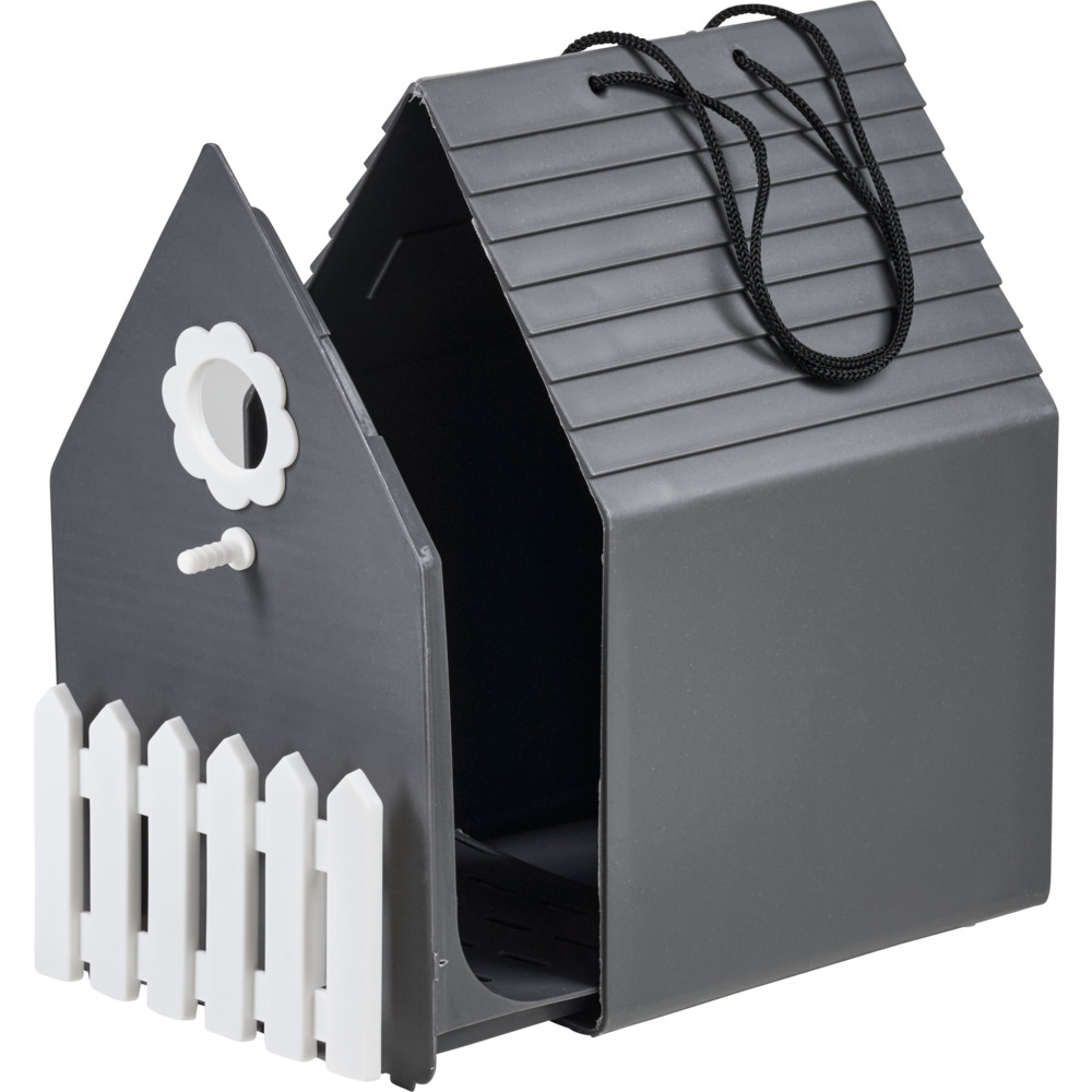 Nistkasten mit Gartenzaun 15 x 16 x 23,5 cm, anthrazit image number 1