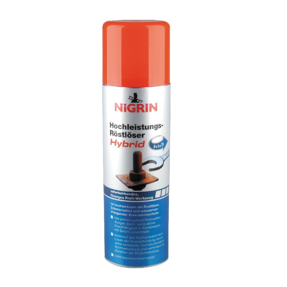 Nigrin Hochleistungs-Rostlöser Hybrid, 250 ml