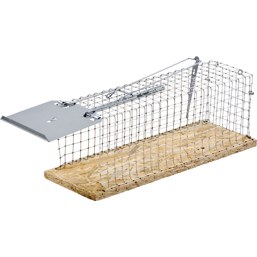 Lebendfalle für Ratten Draht mit Federmechanismus image number 1