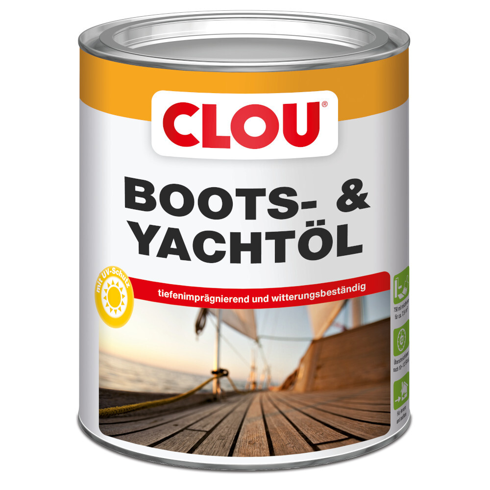 Clou Boots- & Yachtöl transparent 750 ml