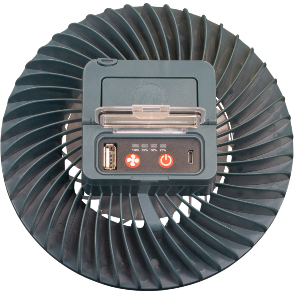 LED Campingleuchte und Ventilator 4 Watt Ø 16,7 cm image number 2
