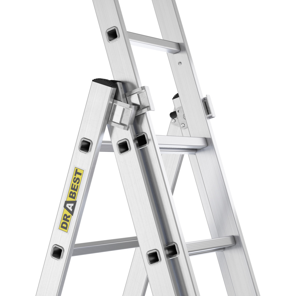 Mehrzweckleiter 3in1 mit 150 kg Belastbarkeit image number 3