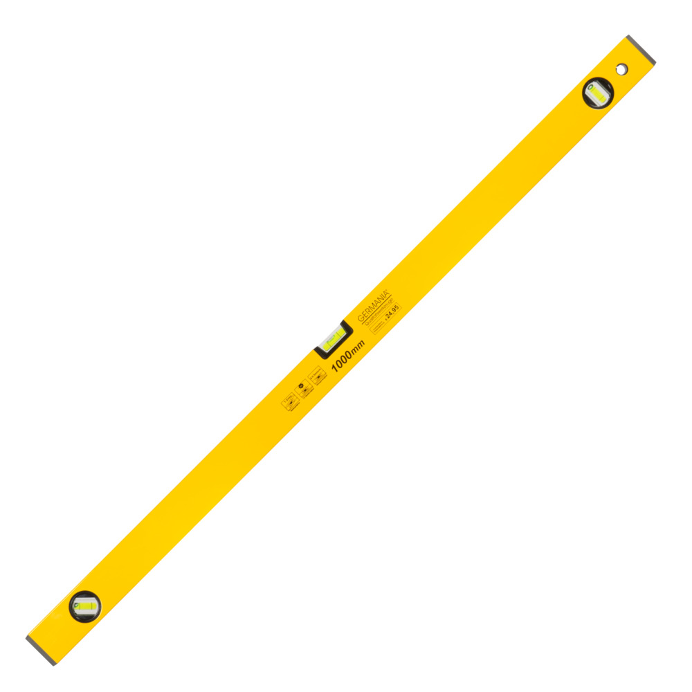 Wasserwaage gelb 100cm Aluminium GERMANIA®