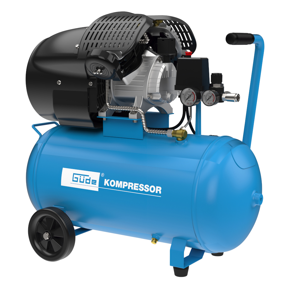 Güde® Kompressor Typ 405/10/50, ölgeschmiert, 50 Liter, 10 bar