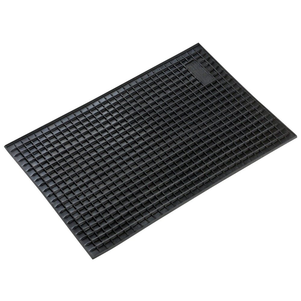 Gummimatte Rechteck schwarz 41 x 28 cm Universal
