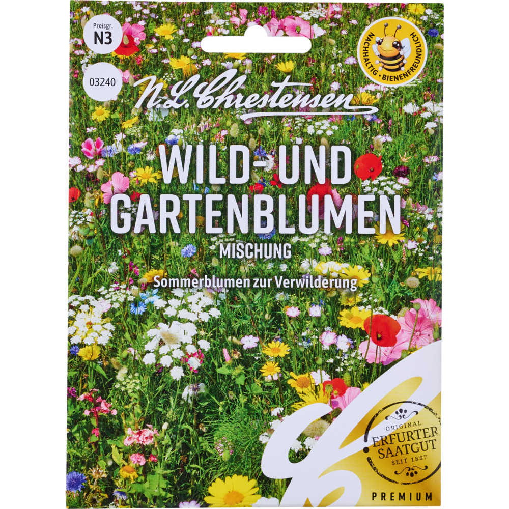 Saatgut Wild- & Gartenblumen Mischung