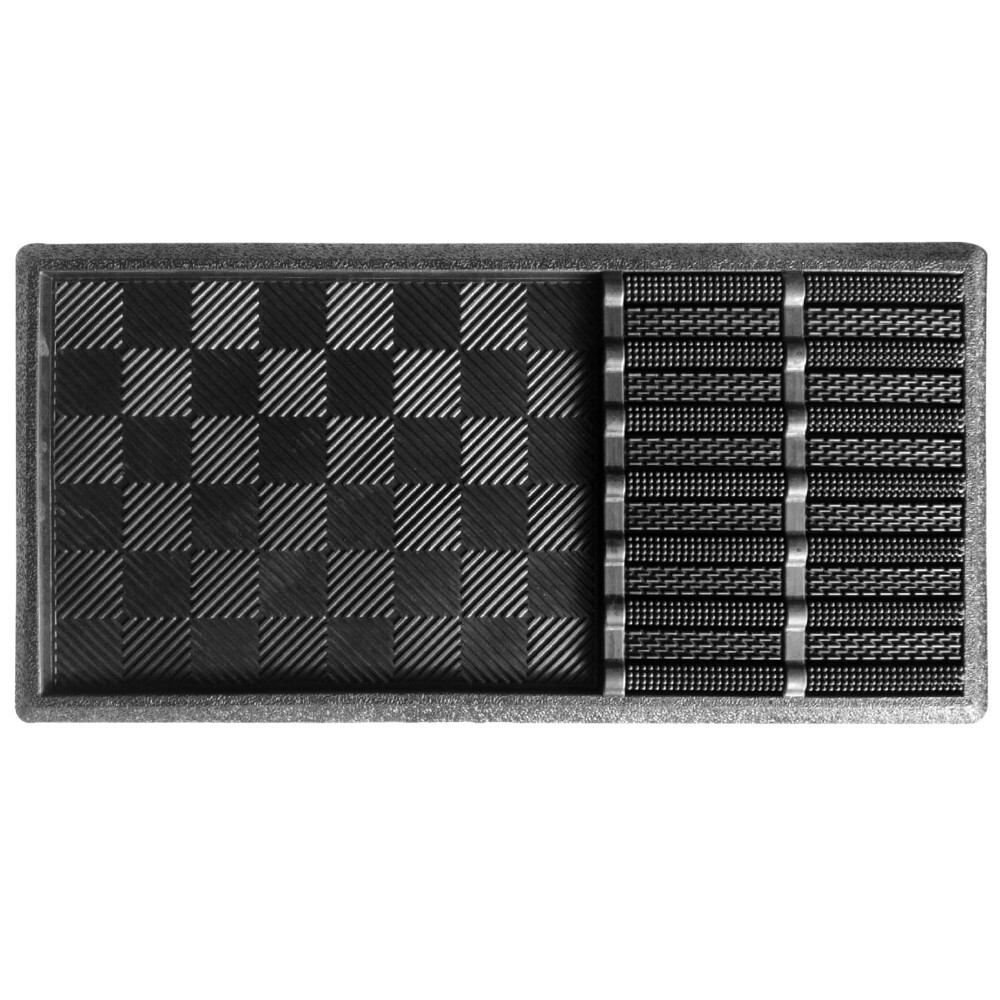 Fußmatte Kombi Monsun 2in1 80 x 40 cm, Schuhabstreifer, Schuhablage