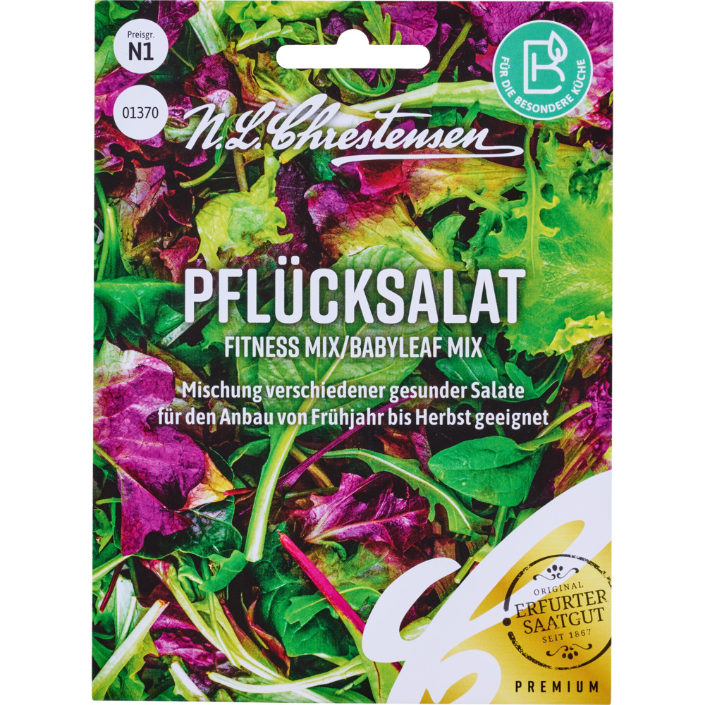 Saatgut Pfl&uuml;cksalat Fitness Mix image number 0