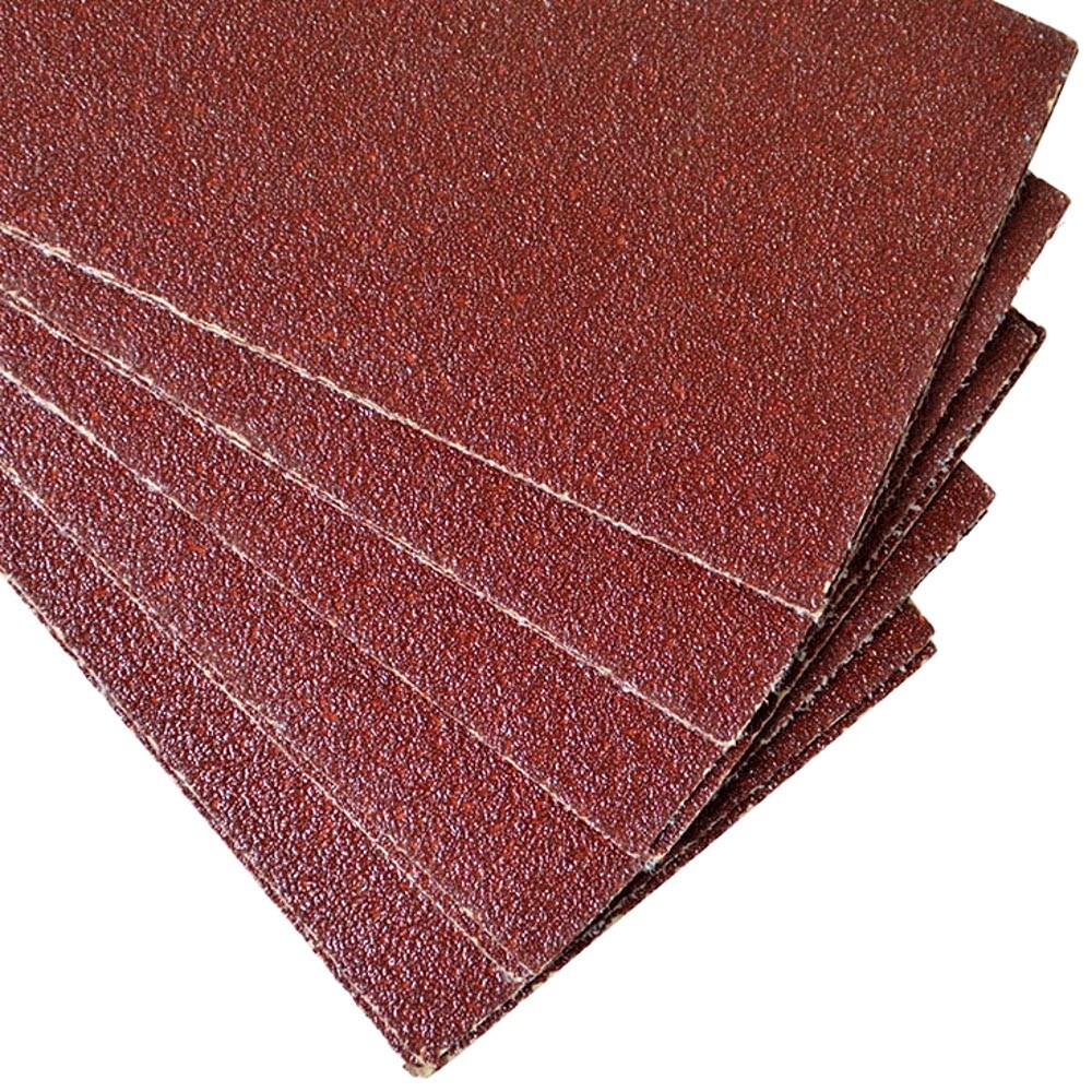 Schleifpapier K80, 70x125 mm Velcut Zuschnitte, für Velcropad
