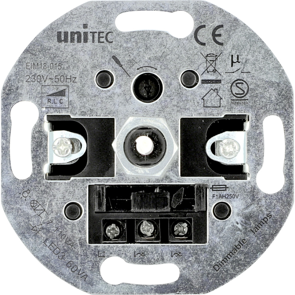 Unterputz LED-Dimmer 7-110 Watt, Phasenanschnitt image number 0