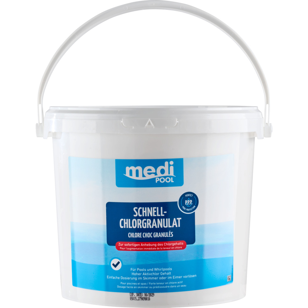 mediPOOL Schnell-Chlorgranulat 5 kg
