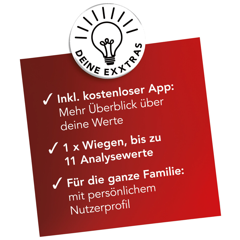 MAXXMEE Personen-Waage K&ouml;rperanalyse image number 3