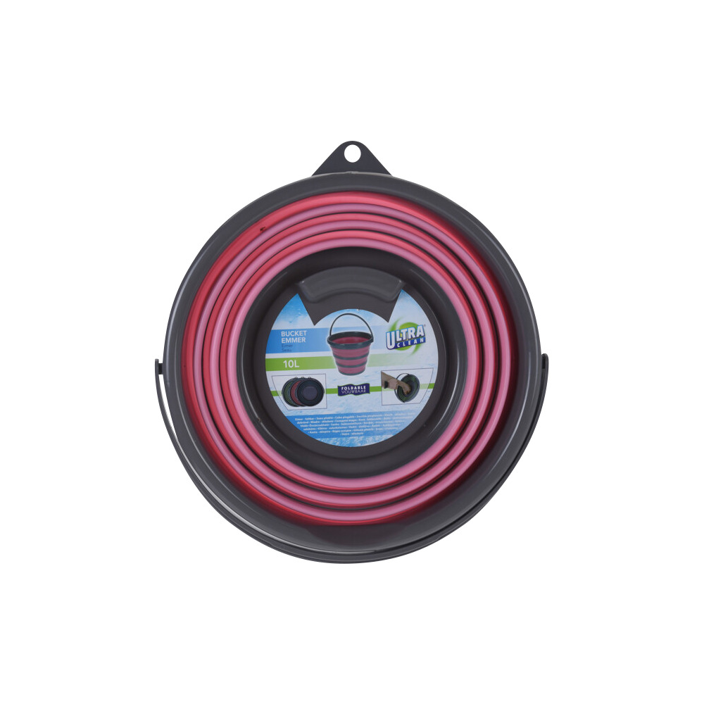 Eimer 10 Liter faltbar aus Kunststoff image number 2