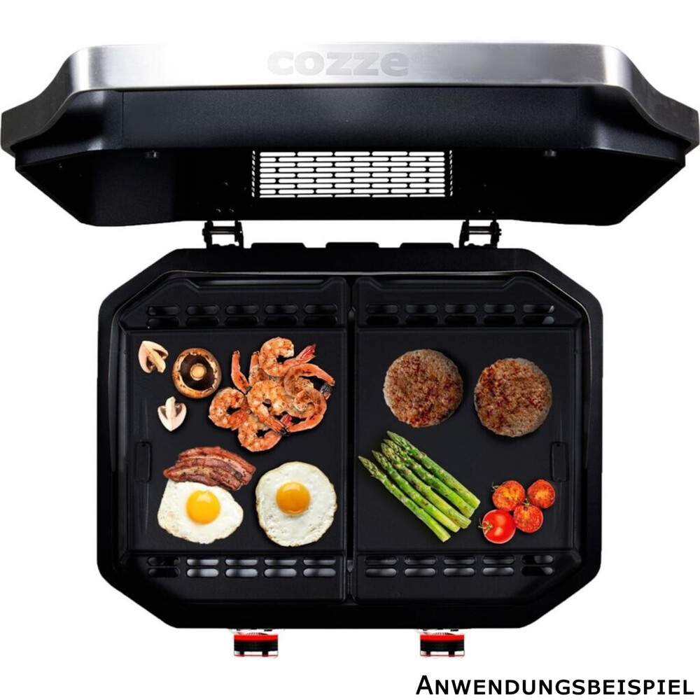 Tischgasgrill Cozze 600 mit 2 Zonen image number 3